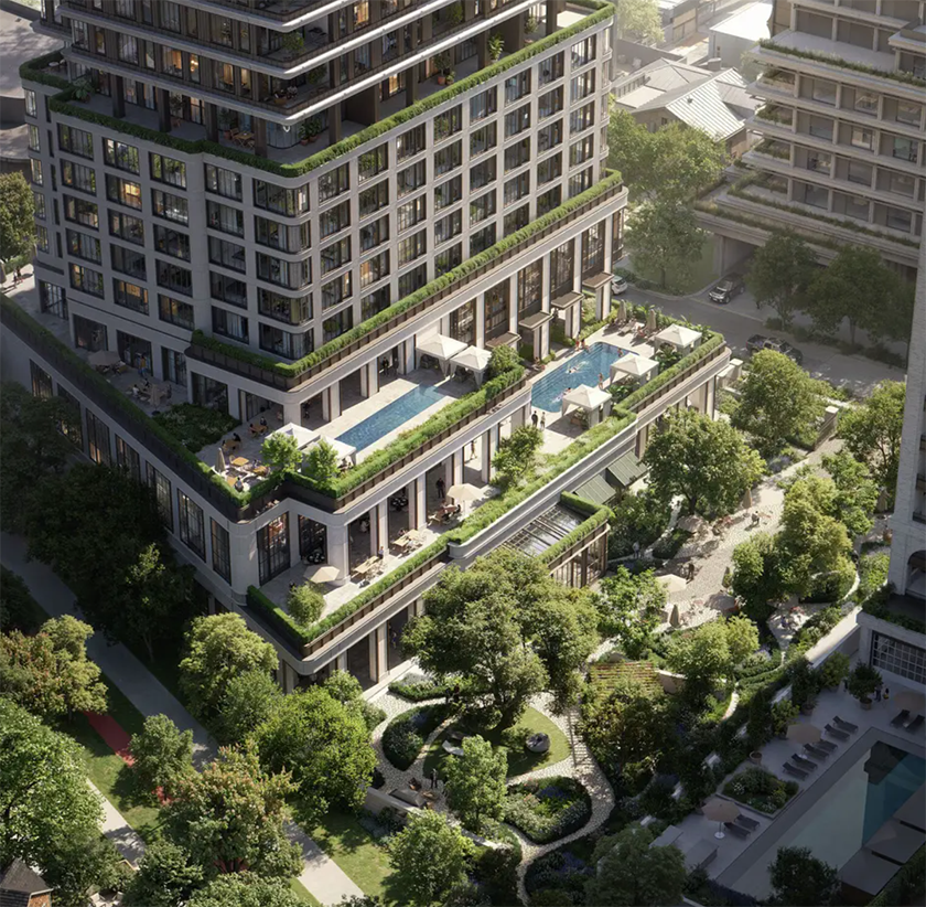 Developers plan $600M, two-tower project in Knox-Henderson